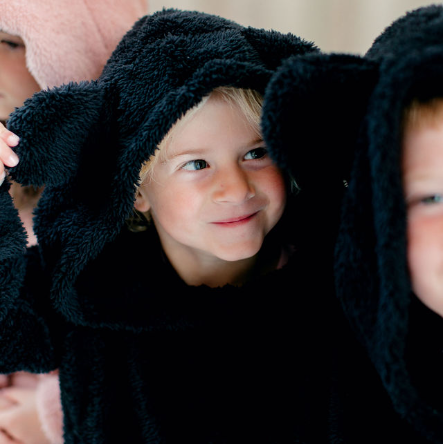 Toddler + Youth Bear Ear Hoodie