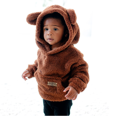 Toddler Youth Bear Ear Hoodie