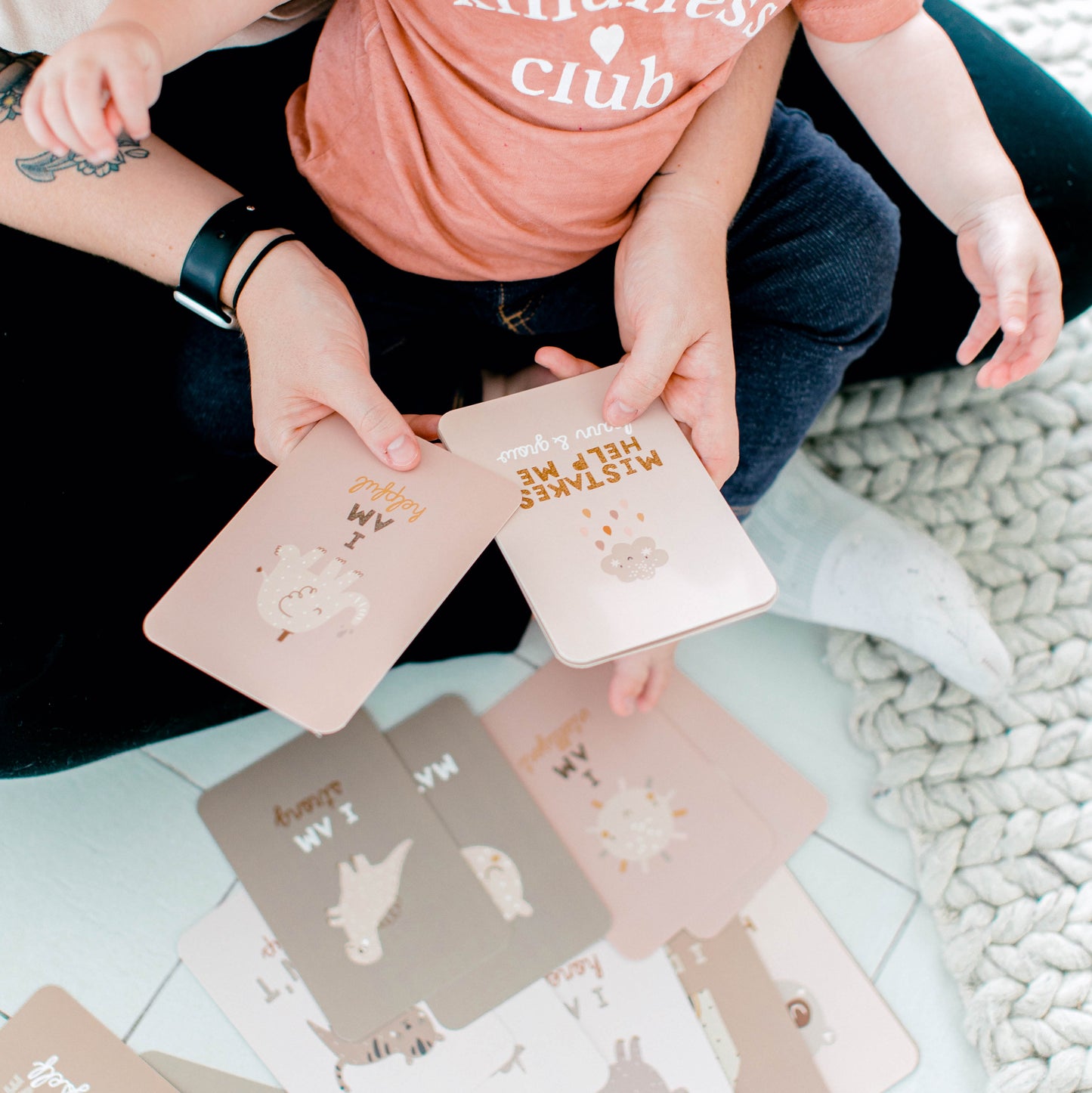 Tarjetas de afirmación positiva para niños