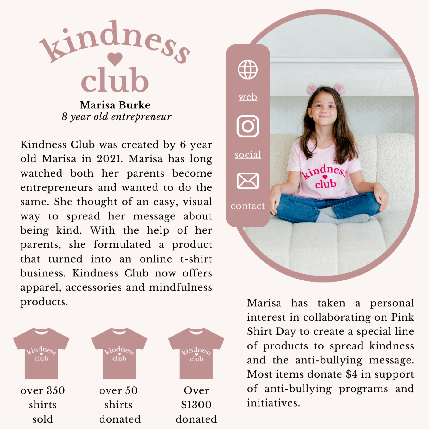 Kindness Club Fundraising PDF