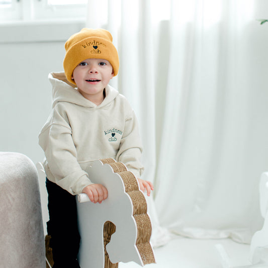 Embroidered Toddler + Youth Classic Sweater